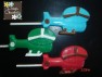 3018 Helicopter Chocolate Candy Lollipop Mold